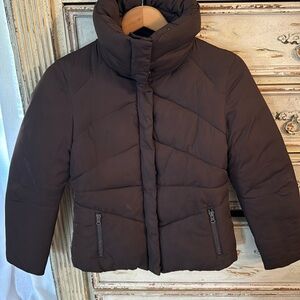 Gap cropped quilted puffer jacket